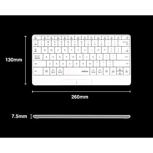 UNIQ タッチパッド内蔵 マルチデバイス対応 Bluetooth ワイヤレス