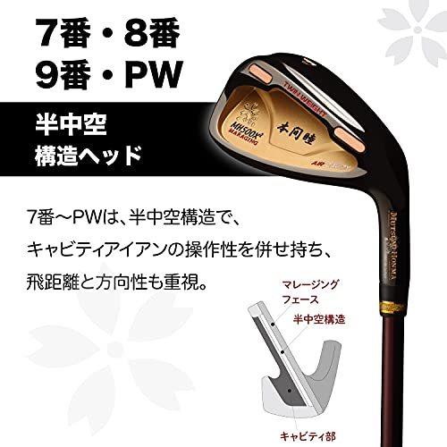 【〜6/6まで出品】 ムツミホンマ (MUTSUMI HONMA) MH500X2 アイアン ハイブリッド 6本セット (SR) 【AAA8287746645】(29019円)