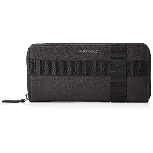 [マキャベリック] 財布 EMBOSS LEATHER LONG WALLET BLACK (019)