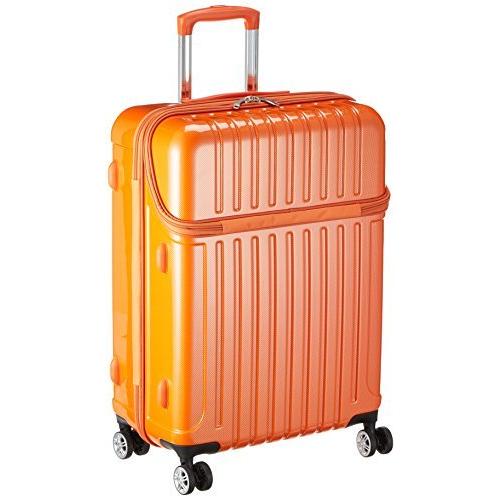 [アクタス] スーツケース ジッパー トップオープン トップス 無料預入 74-20320 59L 63.5 cm 3.9kg オレンジカーボン