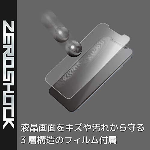 エレコム iPhone XR ケース 衝撃吸収 ZEROSHOCK スタンダード 【落下時の衝撃から本体を守る】 カーキ PM-A18CZEROKH｜bluehawaii｜06