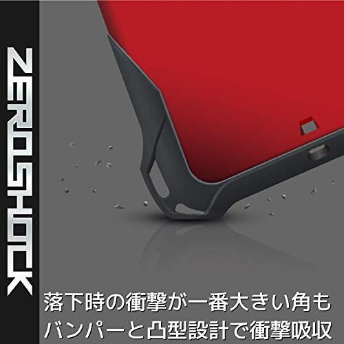 エレコム iPhone XR ケース 衝撃吸収 ZEROSHOCK スタンダード 衝撃吸収フィルム付き [落下時の衝撃から本体を守る] レッド PM-｜bluehawaii｜03