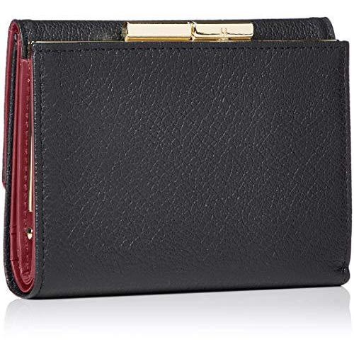 ウンガロ 牛革 がまぐち 財布 紺色