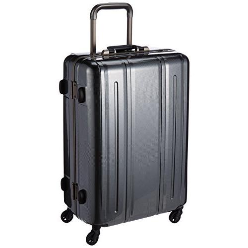 [エバウィン] 軽量スーツケース Be Narrow 静音キャスター 60L 67 cm 4.4kg ブラックカーボン(11605円)