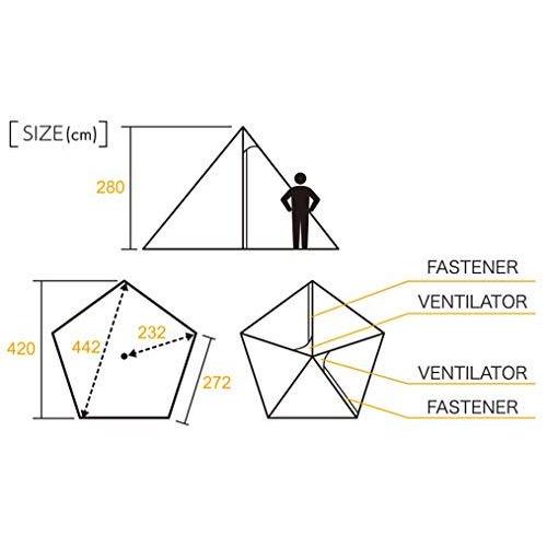 テンマクデザイン サーカスST DX ポリエステルリップストップ150D ×1本 ペグ