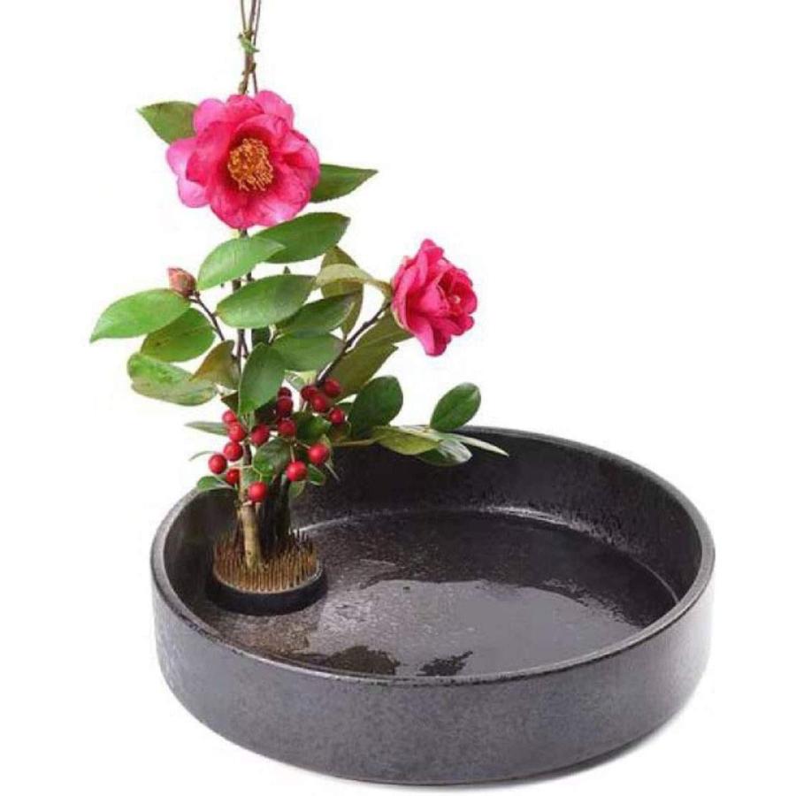Fukuka 花器 生け花 水盤 生け花用の花器 花瓶 陶器花器 Fukuka 花器 生け花 水盤 生け花用の花器 花瓶 陶器花器