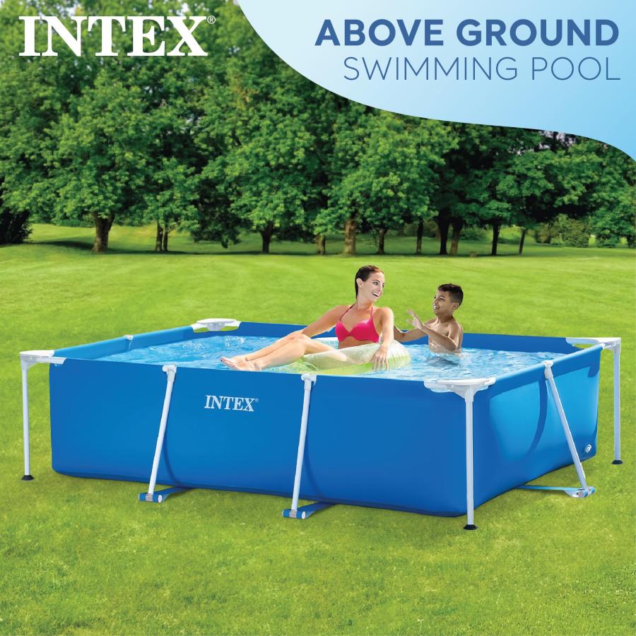 INTEX(インテックス) プール レクタングラフレームプール 220x150x60cm 