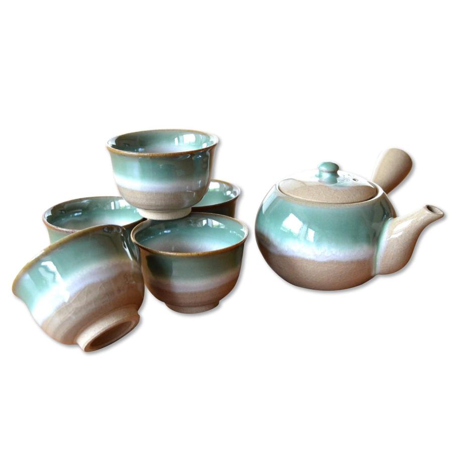 茶器セット 日本製 有田焼 日本茶 おしゃれ 晩秋 U急須茶器 陶器