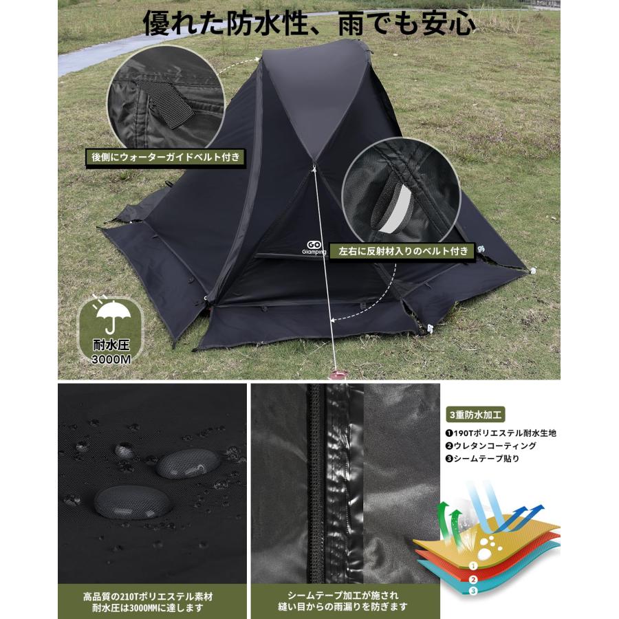 GOGlamping テントフライシートのみ SKY EYE FLY【SKY 自立式
