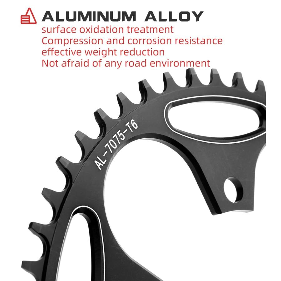 YUHANGCIYE Kettenblatt 130BCD 50-60T - Aluminium Rund Für Fahrrad & Rennrad