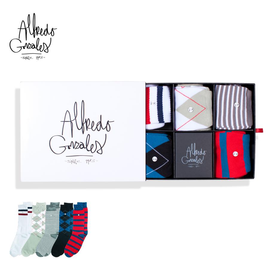 アルフレッドゴンザレス 靴下 メンズ セット ブランド おしゃれ ソックス クルーソックス プレゼント ボックス 誕生日 ドット 長め 長い スケート Afg Ag Box Nyc Blueism 通販 Yahoo ショッピング