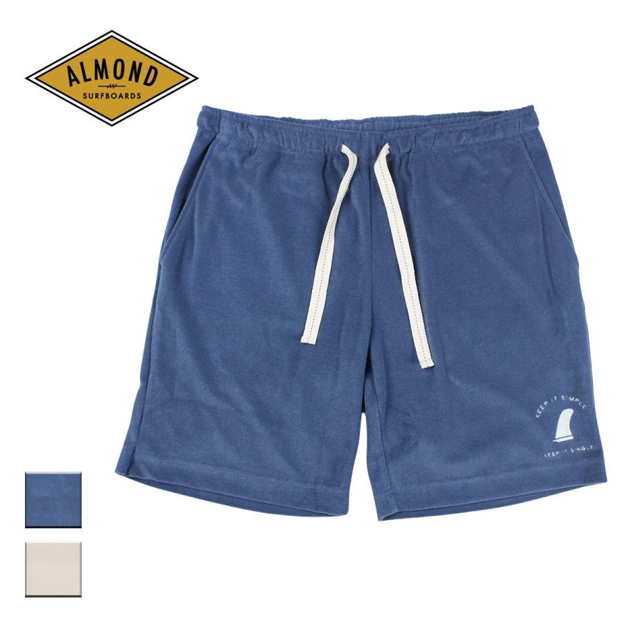 アーモンド ショートパンツ メンズ ブランド おしゃれ ルームウェア 春 夏 ショーツ ハーフパンツ 短パン 部屋着 日本製 パイル サーフ Alm Iv2221 Blueism 通販 Yahoo ショッピング