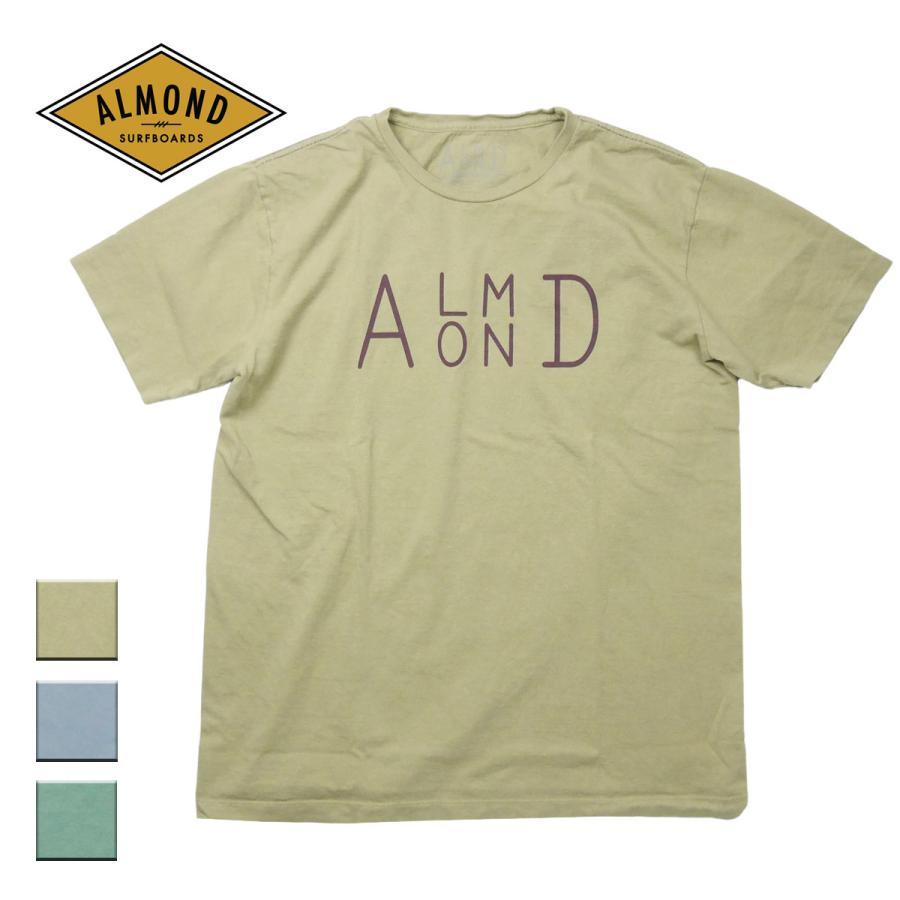 アーモンド Tシャツ メンズ ブランド レディース 半袖 おしゃれ 綿 半袖tシャツ ロゴ ブランドロゴ アメリカ綿 Usaコットン 日本製 サーフ Alm Ts2102s Blueism 通販 Yahoo ショッピング