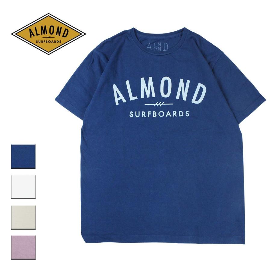アーモンド Tシャツ メンズ レディース 半袖 ブランド おしゃれ 半袖tシャツ ロゴ ブランドロゴ Usaコットン アメリカ綿 日本製 サーフ 白 Alm Ts21 Blueism 通販 Yahoo ショッピング