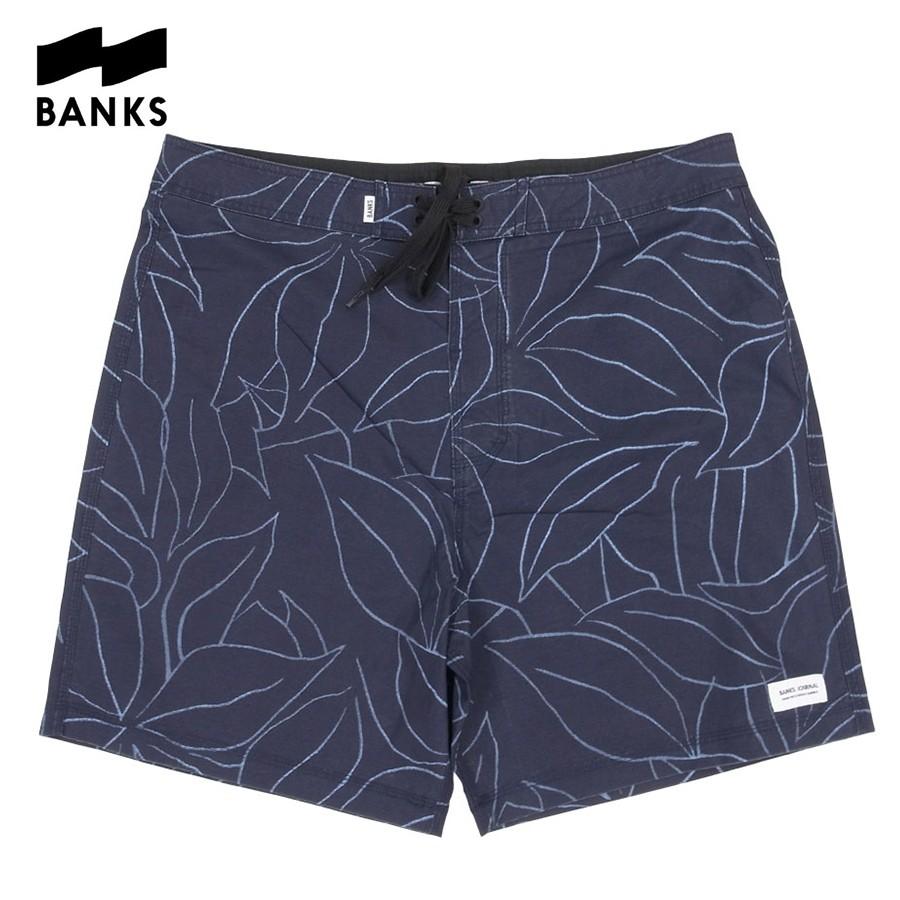 バンクス ボードショーツ メンズ ブランド おしゃれ リーフ柄 ショートパンツ ショーツ 水着 海パン 水陸 サーフ系 サーフ バンクスサーフパンツ Ooo Bak Bs0174 Blueism 通販 Yahoo ショッピング