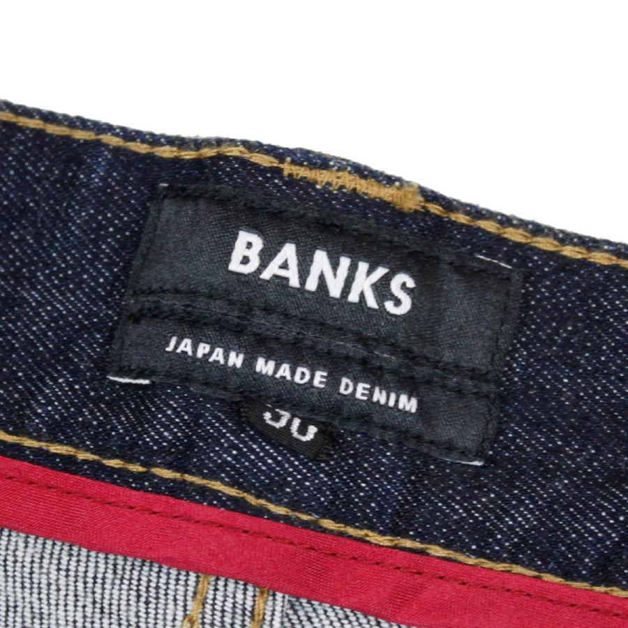 BANKS デニムパンツ メンズ ブランド スキニー ジーンズ 岡山デニム 