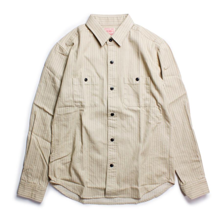 BIG MIKE（ビッグマイク） ストライプシャツ シャツ メンズ ブランド