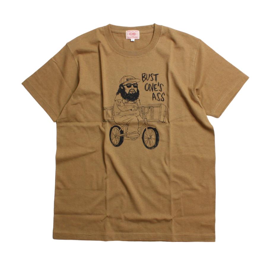 ビッグマイク Tシャツ メンズ 半袖 ブランド おしゃれ アメカジ レディース ヘビーウェイト イラスト キャラクター アメカジファッション 白 Bgm Blueism 通販 Yahoo ショッピング