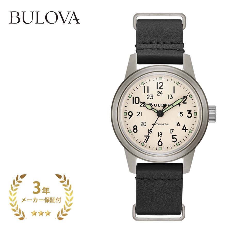 Military（BULOVA） ブローバ ミリタリー 腕時計 ブランド 38mm メンズ