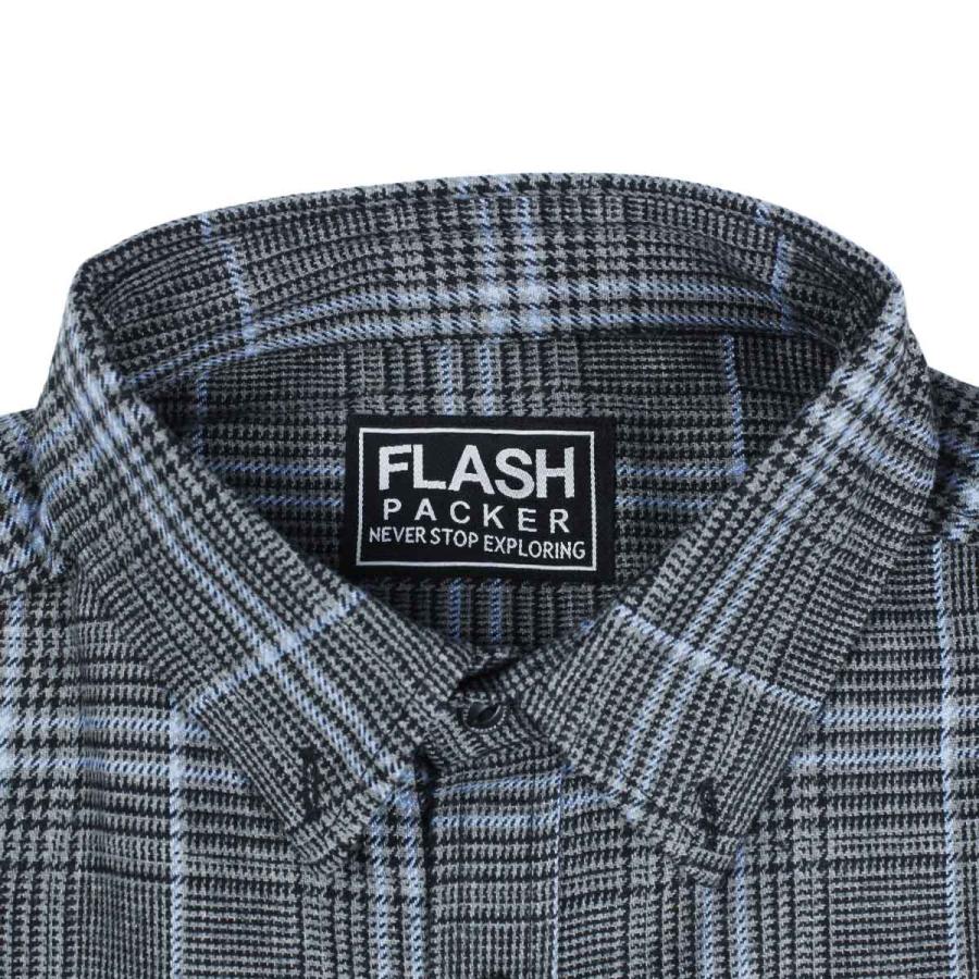 FLASH PACKER ネルシャツ シャツ 長袖 メンズ ブランド おしゃれ 