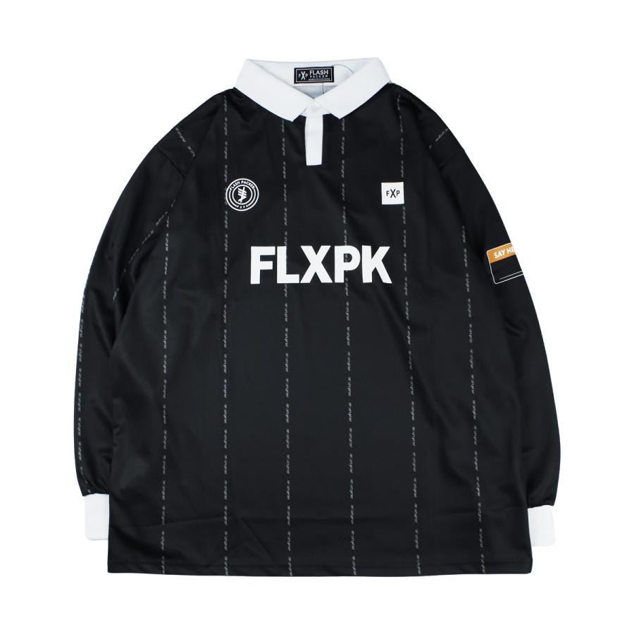 F.C.R.B. メッシュデザイン 長袖Tシャツ M ブラック