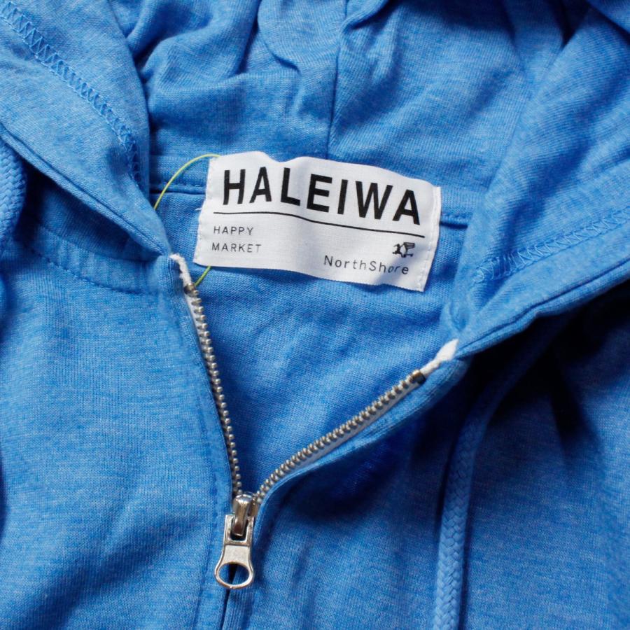 ハレイワ パーカー レディース ブランド おしゃれ 薄手 天竺 ジップアップパーカー ジップパーカー 可愛い かわいい Aloha アロハ ハワイ Hhm H3005 Blueism 通販 Yahoo ショッピング