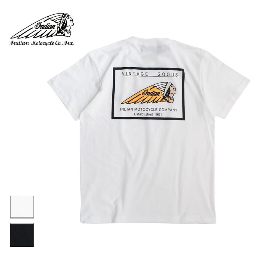 INDIAN インディアン インディアンモトサイクル Tシャツ 半袖
