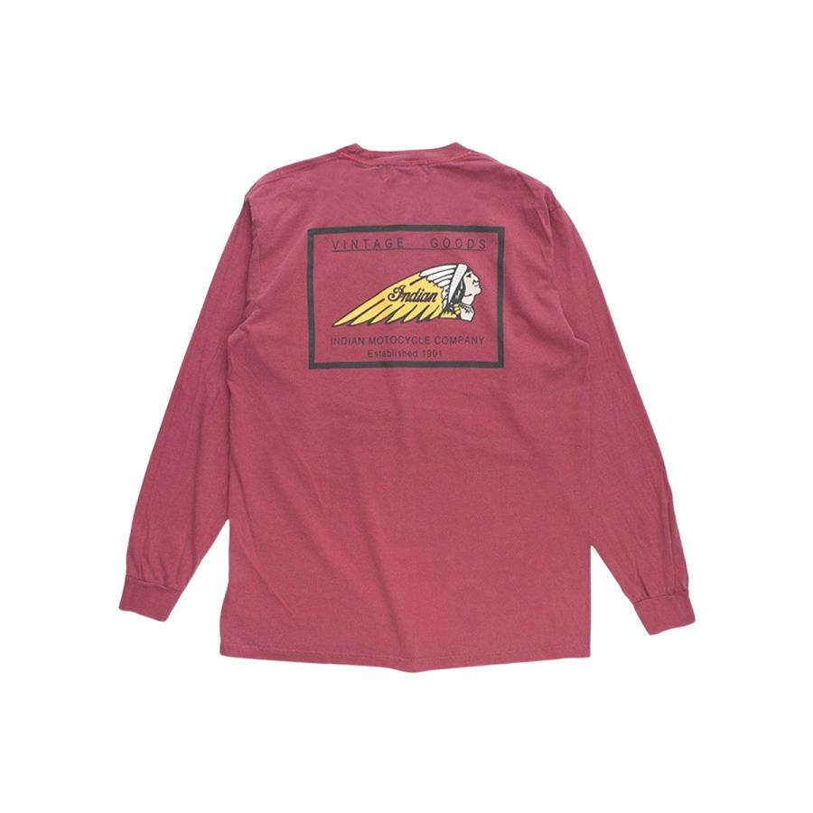 INDIAN（インディアン） インディアンモトサイクル tシャツ 長袖