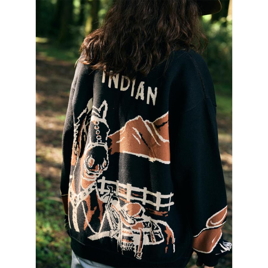 INDIAN（インディアン） インディアンモトサイクル ニット ブランド