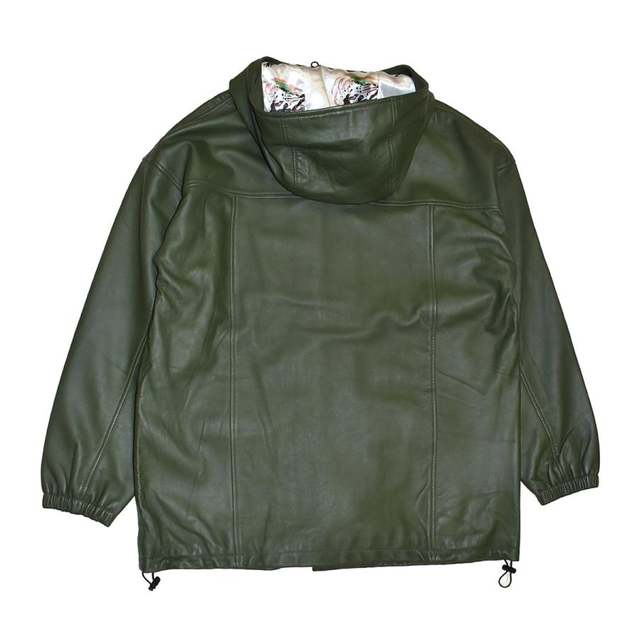 INDIAN（インディアン） レザーパーカー メンズ レディース ブランド