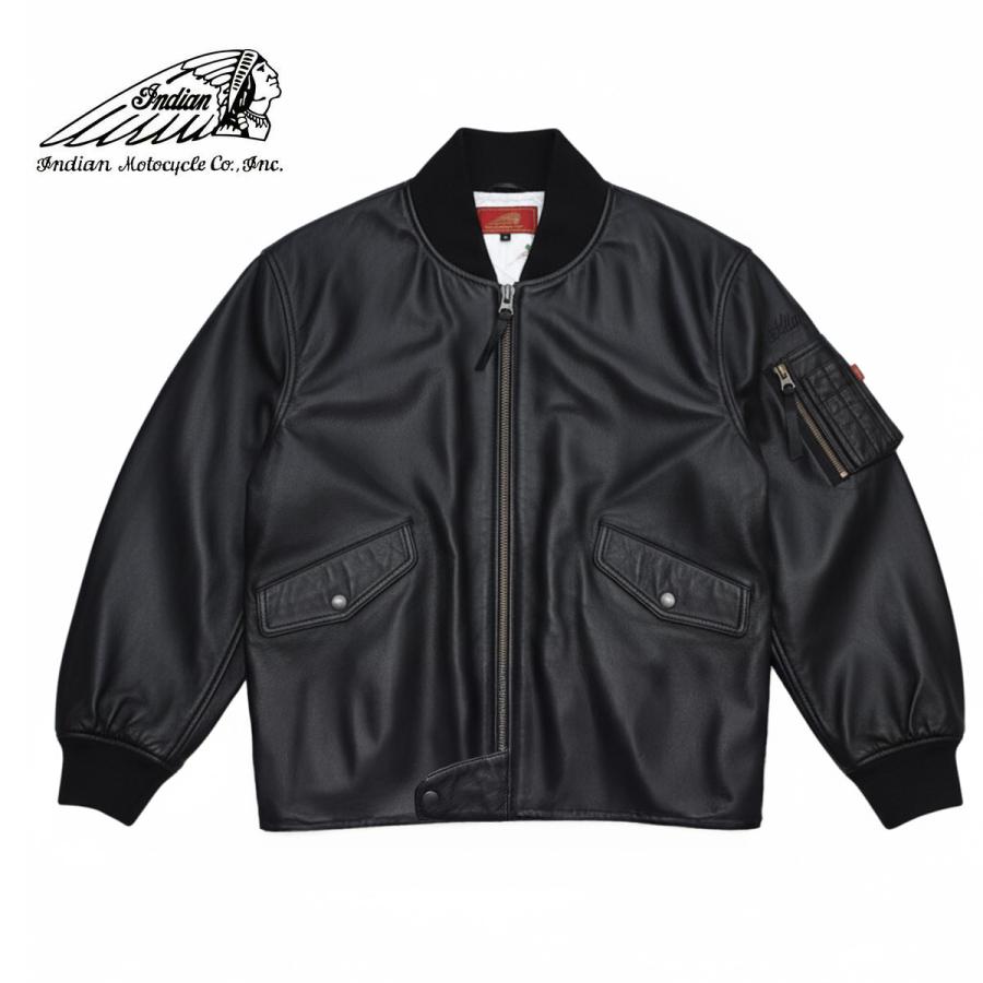 〈新品〉Indian Motorcycle 【M】革 フリーウェイ・ジャケット Indian Motorcycle（インディアンモーターサイクル） 】 LEATHER