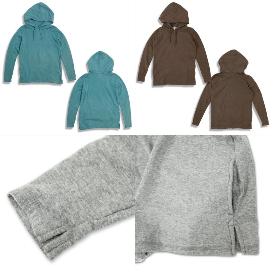 パーカー メンズ ブランド サーフサーファー 人気 サーフ レディース MARSHMALLOW FABRIC LONG SLEEVE HOODED P O T-SHIRTS 6カラー｜blueism-y｜03