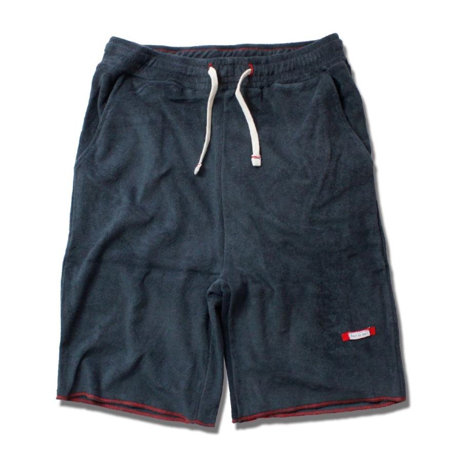 ショートパンツ メンズ ルームウェア ブランド オーガニックコットン パイル パンツ ショーツ リラックス 半ズボン 部屋着 無地 Oes Op 004 Blueism 通販 Yahoo ショッピング