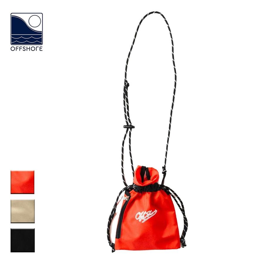 オフショア Offshore エコバッグ おしゃれ ブランド メンズ レディース 海外 ポーチ ミニポーチ エコポーチ 小物ポーチ サーフ フェス 黒 Pulse Lk