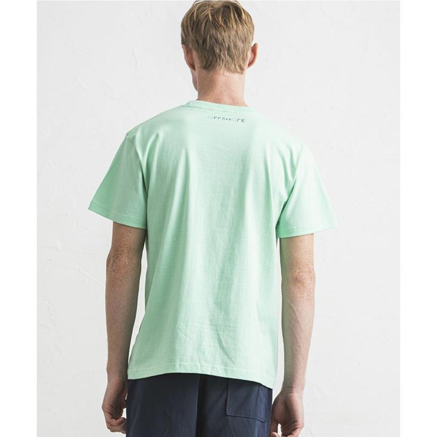 Tシャツ メンズ ブランド 半袖 おしゃれ レディース オフショア 虹 ブランドロゴ プリント サーフ サーフブランド 代 30代 ミントグリーン Ofs Os 2cs 016 Blueism 通販 Yahoo ショッピング