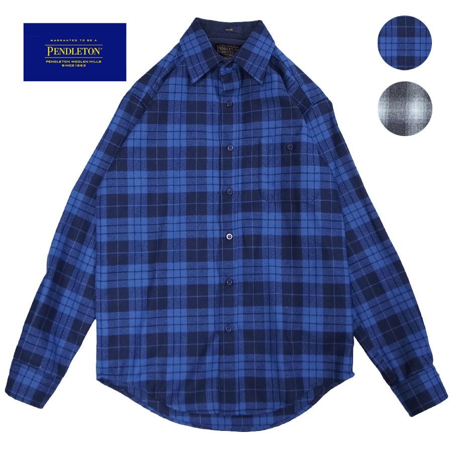 メンズ シャツ 長袖 ペンドルトン PENDLETON トレイル aa062 FITTED TRAIL BU SHIRT 2カラー OOO｜blueism-y