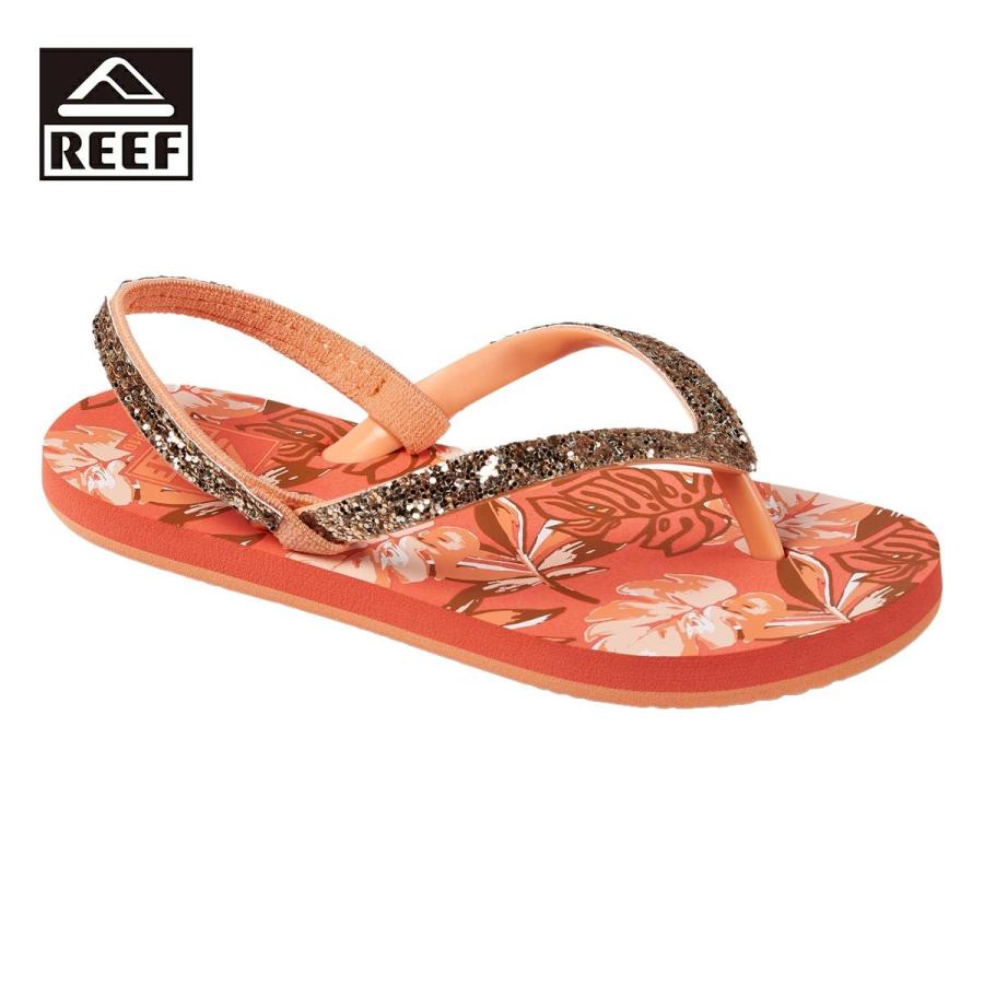 Reef リーフ サンダル 子供 キッズ 靴 ブランド おしゃれ ビーチサンダル ビーサン 子供用 男子 女子 子ども グリッター キラキラ 虹 Ref Ci6755 Blueism 通販 Yahoo ショッピング