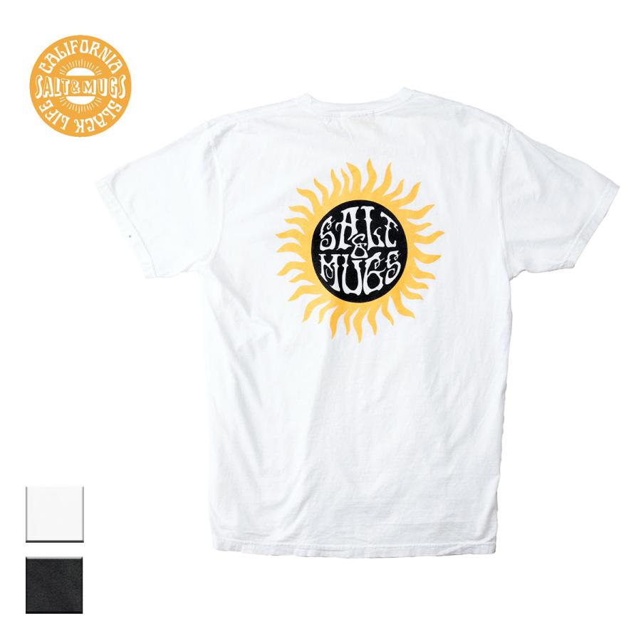 Tシャツ ブランド 半袖 メンズ レディース おしゃれ 綿 ロゴ バックプリント 太陽 90s 90年代 カリフォルニア サーフ スケート 白 黒 Smg Smsst023 Blueism 通販 Yahoo ショッピング