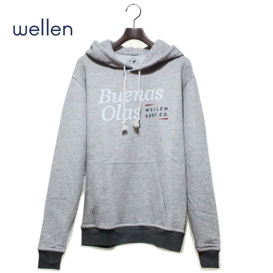パーカー メンズ グレー 長袖 プルオーバーパーカー サーフブランド サーファー 人気 ブランド サーフ Wellen Surf ウェレンサーフ Wln Fl15 18 Blueism 通販 Yahoo ショッピング