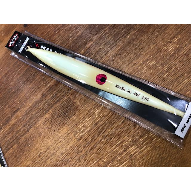 MCワークス　KILLER 4 ７本セット180、210、240g(新品２本) MC Works'（MCワークス） KILLER JIG 4 WIDE 250g スクイットグロー