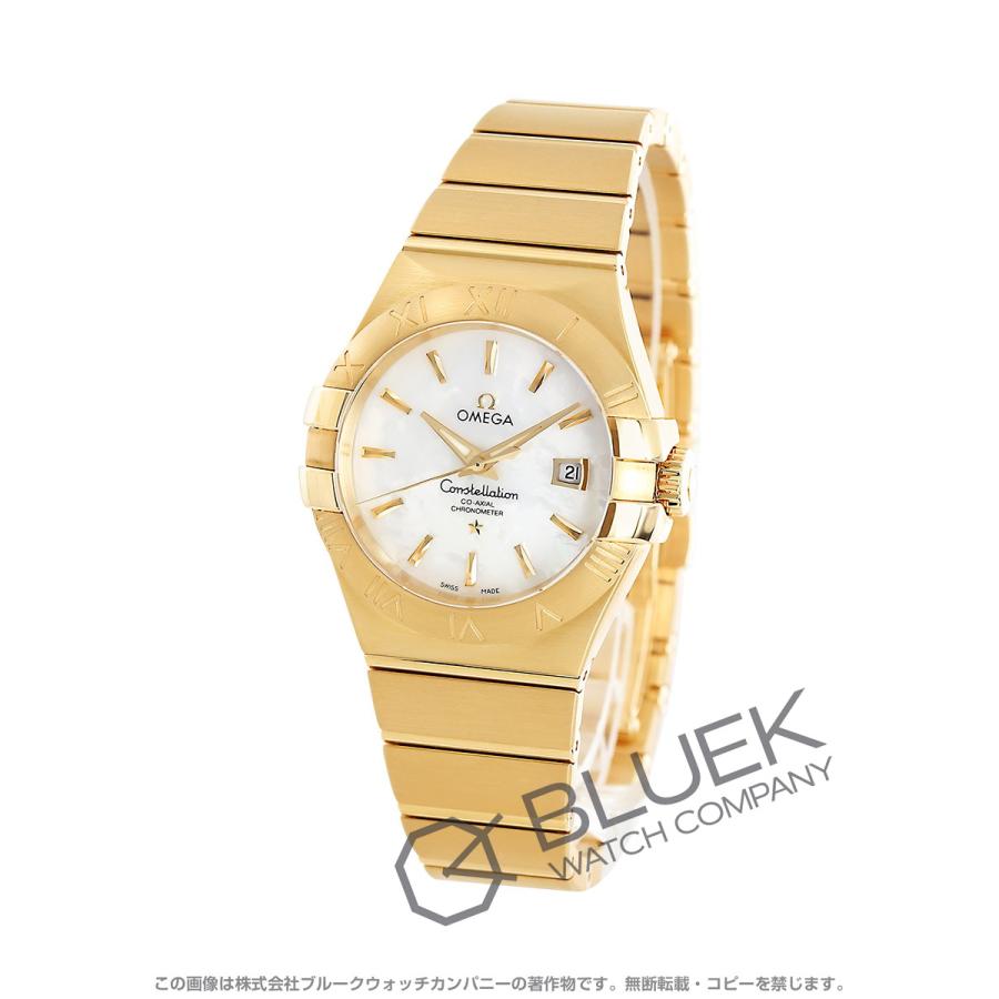 贈る結婚祝い Omega オメガ 時計 123 50 31 05 002 5 レディース Yg金無垢 クロノメーター コーアクシャル コンステレーション Xmassale ポイント3倍 オメガ レディース腕時計 Www Reinnec Cl