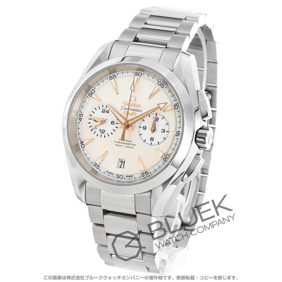 SEAMASTER 【新品】オメガ シーマスター アクアテラ クロノグラフ GMT 