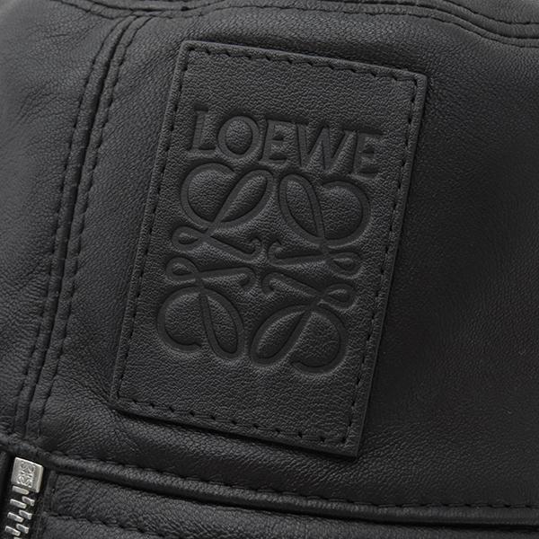 LOEWE（ロエベ） ハット フィッシャーマンハット ラムスキン ブラック 