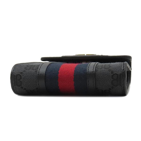 バレンシアガ ショルダーバッグ BALENCIAGA × GUCCI ザ ハッカー プロジェクト 680130 キャンバス ブラック グッチコラボ ミニバッグ 黒_2