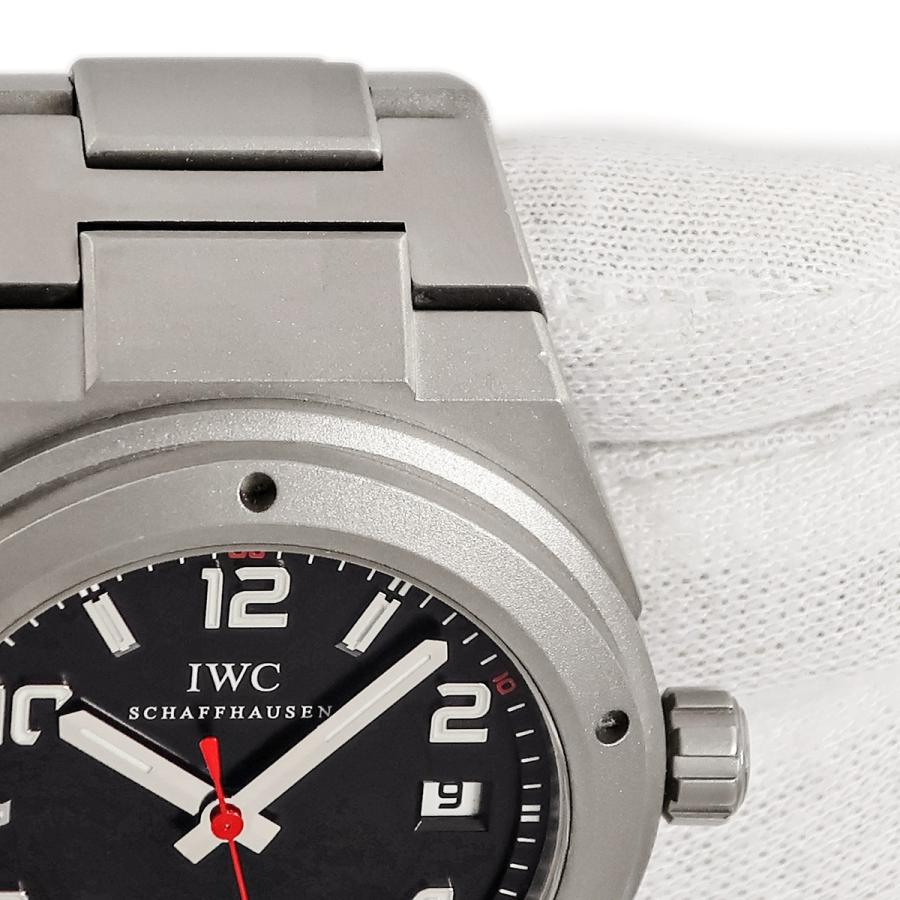 インヂュニア 【3年保証】 IWC AMG IW322702 OH済 コラボ ブラック 黒