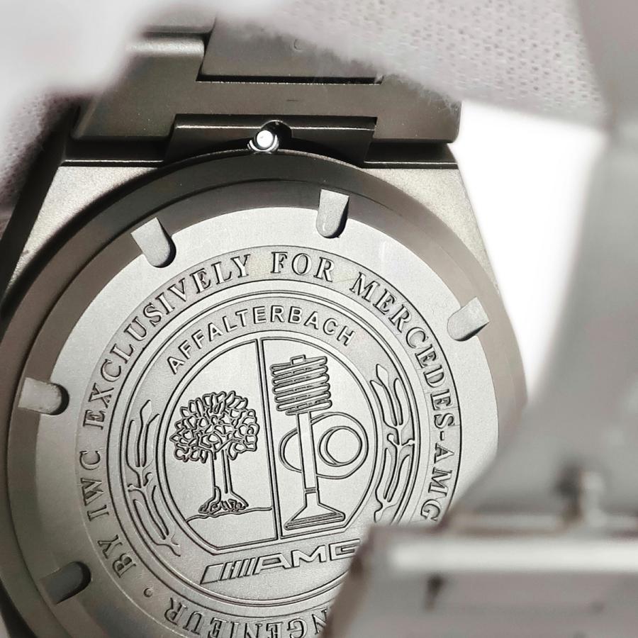 インヂュニア 【3年保証】 IWC AMG IW322702 OH済 コラボ ブラック 黒