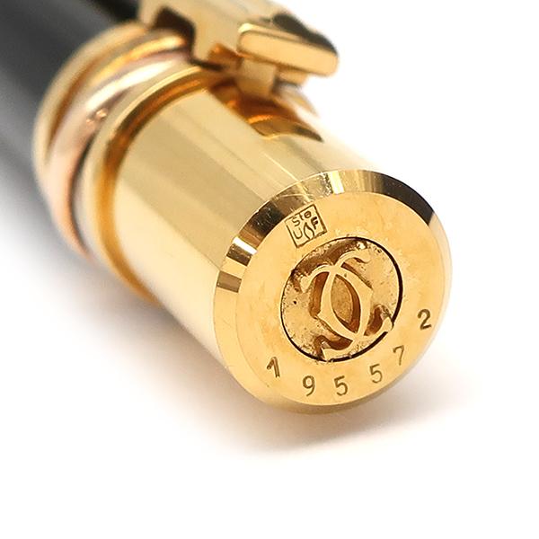 Cartier（カルティエ） ボールペン トリニティ GP ブラック 黒 インク