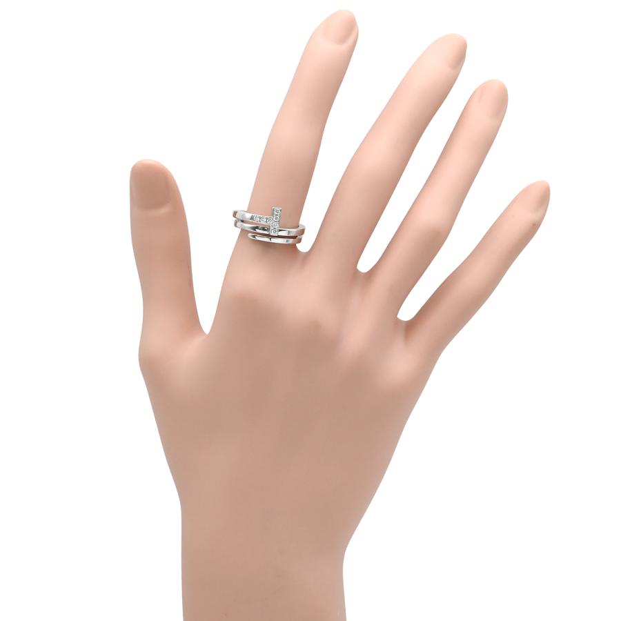 TIFFANY&Co.（ティファニー） リング 指輪 Tスクエア ラップ シルバー