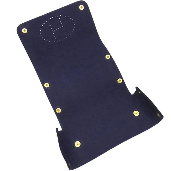 HERMES（エルメス） ポーチ エテュイカルトGM トランプケース フェルト