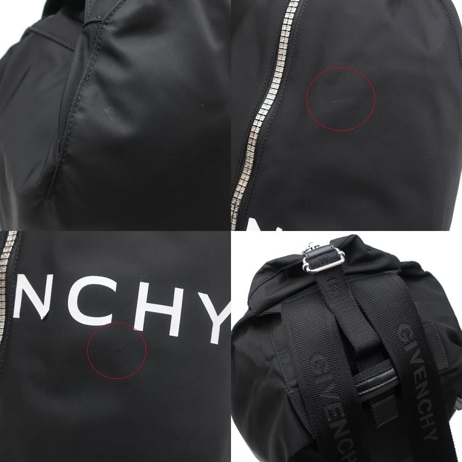 ジバンシイ 2WAYバッグ Gジップ バックパック ナイロン ブラック 黒 ロゴ ボディバッグ リュック BKU038K1JE 【中古】_7